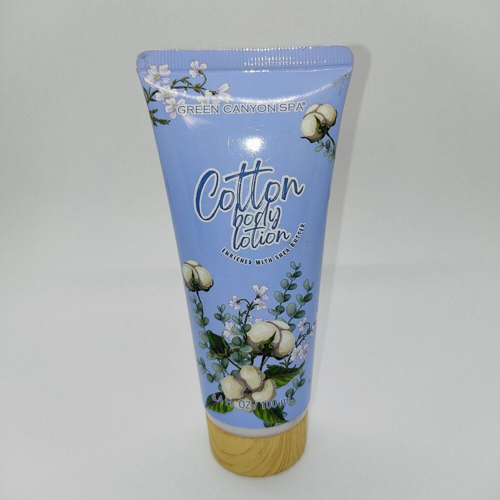 Green Canyon Spa Cotton Body Lotion UNUSED 3.4 oz